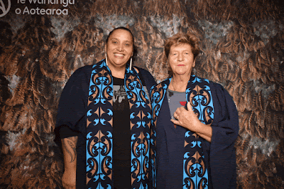 Booth photo from the TWoA Tainui 2023 Graduations (Ceremony 1 - Wednesday Morning), held at Hamilton Boys High School, Hamilton, Waikato, New Zealand on Wednesday, 19 April 2023. Photo: InstaBooth by KeyImagery Photography. Copyright: © Te Wānanga o Aotearoa.