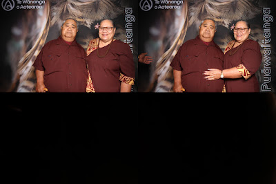 Booth photo from Ceremony 2 of the TWoA Tāmaki Makaurau 2025 Graduations (March 2025) held at the Mangere Arts Centre in Auckland, New Zealand on Wednesday, 12 March, 2025. Photo: InstaBooth by KeyImagery Photography. Copyright: © 2025 Te Wānanga o Aotearoa.
