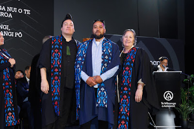 Photo from the TWoA Tāmaki Makaurau 2024 Graduations (Ceremony 5 @ 2pm), held at Church Unlimited, Glendene, Auckland, New Zealand on Wednesday, 26 June, 2024. Photo: Mike Walen / KeyImagery Photography. Copyright: © Te Wānanga o Aotearoa.