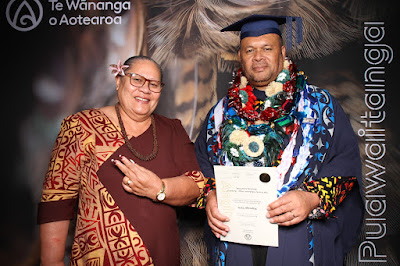 Booth photo from Ceremony 2 of the TWoA Tāmaki Makaurau 2025 Graduations (March 2025) held at the Mangere Arts Centre in Auckland, New Zealand on Wednesday, 12 March, 2025. Photo: InstaBooth by KeyImagery Photography. Copyright: © 2025 Te Wānanga o Aotearoa.