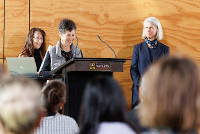 Photo from the Waikato Graduate Women Educational Trust (WGWET) Awards 2023 event held at The Gallagher Academy of Performing Arts at the Univsersity of Waikato in Hamilton, Waikato, New Zealand on Thursday, 6 July, 2023. Photo by Mike Walen / KeyImagery Photography. Copyright: © Waikato Graduate Women Educational Trust.