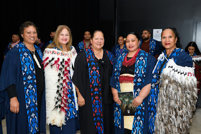 Photo from the TWoA Tāmaki Makaurau 2024 Graduations (Ceremony 4 @ 7pm), held at Church Unlimited, Glendene, Auckland, New Zealand on Tuesday, 25 June, 2024. Photo: Alick Saunders for KeyImagery Photography. Copyright: © Te Wānanga o Aotearoa.