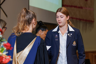 Photo from the Waikato Diocesan Senior Prize-giving 2022 held at Waikato Diocesan School for Girls, Hamilton, New Zealand, on Thursday 27 October 2022.  Photo: Mike Walen / KeyImagery Photography. Copyright: © Waikato Diocesan School for Girls.