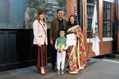 Photo from the HCC NZ Citizenship Ceremony 1 (Morning) held at The Atrium, Wintec/Te Pukenga, Hamilton, Waikato, New Zealand at 10:00am on Monday, 12 August, 2024. Photo: Mike Walen / KeyImagery Photography. Copyright: © Hamilton City Council.