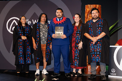 Photo from Ceremony 1 of the TWoA Tāmaki Makaurau 2025 Graduations (May 2025) held at the Mangere Arts Centre in Auckland, New Zealand on Monday, 26 May, 2025. Photo by Mike Walen / KeyImagery Photography. Copyright: © 2025 Te Wānanga o Aotearoa.