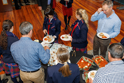 Photo from the 2022 Father/Daughter Breakfast held in the Nancy Light Hall at Waikato Diocesan in Hamilton, Waikato, New Zealand. Taken: Monday, 5 September, 2022. Photography: Mike Walen / KeyImagery Photography. Copyright: © Waikato Diocesan School for Girls.