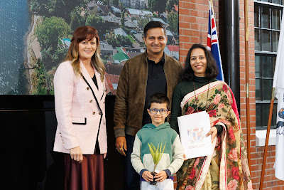 Photo from the HCC NZ Citizenship Ceremony 1 (Morning) held at The Atrium, Wintec/Te Pukenga, Hamilton, Waikato, New Zealand at 10:00am on Monday, 12 August, 2024. Photo: Mike Walen / KeyImagery Photography. Copyright: © Hamilton City Council.