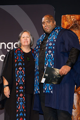 Photo from Ceremony 7 of the TWoA Tāmaki Makaurau 2025 Graduations (May 2025) held at the Mangere Arts Centre in Auckland, New Zealand on Wednesday, 28 May, 2025. Photo by Mike Walen / KeyImagery Photography. Copyright: © 2025 Te Wānanga o Aotearoa.