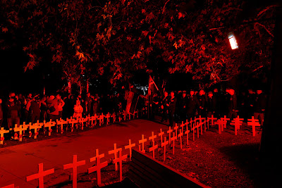 Photo from the Anzac Day 2022 Dawn Parade & Service held at Memorial Park, Hamilton, Waikato, New Zealand. Taken: Monday, 25 April 2022. Photography: Mike Walen / KeyImagery Photography. Copyright: © Hamilton City Council.