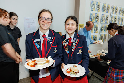 Photo from the 2022 Father/Daughter Breakfast held in the Nancy Light Hall at Waikato Diocesan in Hamilton, Waikato, New Zealand. Taken: Monday, 5 September, 2022. Photography: Mike Walen / KeyImagery Photography. Copyright: © Waikato Diocesan School for Girls.