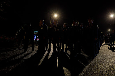 Photo from the Anzac Day 2022 Dawn Parade & Service held at Memorial Park, Hamilton, Waikato, New Zealand. Taken: Monday, 25 April 2022. Photography: Mike Walen / KeyImagery Photography. Copyright: © Hamilton City Council.