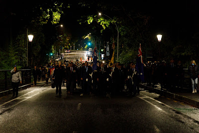 Photo from the Anzac Day 2022 Dawn Parade & Service held at Memorial Park, Hamilton, Waikato, New Zealand. Taken: Monday, 25 April 2022. Photography: Mike Walen / KeyImagery Photography. Copyright: © Hamilton City Council.