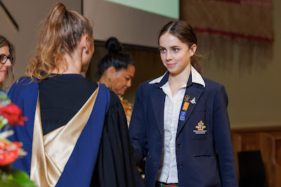Photo from the Waikato Diocesan Senior Prize-giving 2022 held at Waikato Diocesan School for Girls, Hamilton, New Zealand, on Thursday 27 October 2022.  Photo: Mike Walen / KeyImagery Photography. Copyright: © Waikato Diocesan School for Girls.