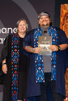 Photo from Ceremony 7 of the TWoA Tāmaki Makaurau 2025 Graduations (May 2025) held at the Mangere Arts Centre in Auckland, New Zealand on Wednesday, 28 May, 2025. Photo by Mike Walen / KeyImagery Photography. Copyright: © 2025 Te Wānanga o Aotearoa.