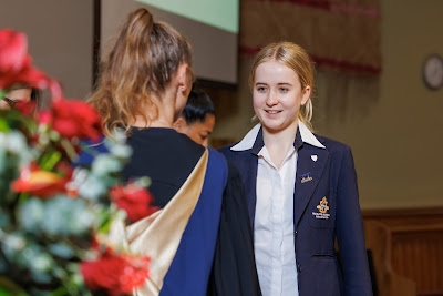Photo from the Waikato Diocesan Senior Prize-giving 2022 held at Waikato Diocesan School for Girls, Hamilton, New Zealand, on Thursday 27 October 2022.  Photo: Mike Walen / KeyImagery Photography. Copyright: © Waikato Diocesan School for Girls.