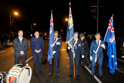 Photo from the Anzac Day 2022 Dawn Parade & Service held at Memorial Park, Hamilton, Waikato, New Zealand. Taken: Monday, 25 April 2022. Photography: Mike Walen / KeyImagery Photography. Copyright: © Hamilton City Council.