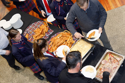 Photo from the Dio Father/Daughter Breakfast held in the School Hall at Waikato Diocesan, Hamilton, New Zealand, on Friday 7 June 2019.  Photo: Mike Walen / KeyImagery Photography. Copyright: © Waikato Diocesan School for Girls.