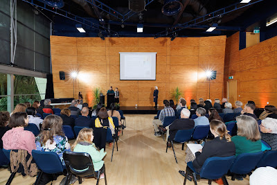 Photo from the Waikato Graduate Women Educational Trust (WGWET) Awards 2023 event held at The Gallagher Academy of Performing Arts at the Univsersity of Waikato in Hamilton, Waikato, New Zealand on Thursday, 6 July, 2023. Photo by Mike Walen / KeyImagery Photography. Copyright: © Waikato Graduate Women Educational Trust.