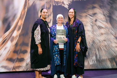 Photo from the TWoA Waiariki 2025 Graduation (Ōpōtiki), held at the De Luxe Theatre in Ōpōtiki, Bay of Plenty, New Zealand on Friday, 23 May, 2025. Photo: Mike Walen / KeyImagery Photography. Copyright: © 2025 Te Wānanga o Aotearoa.