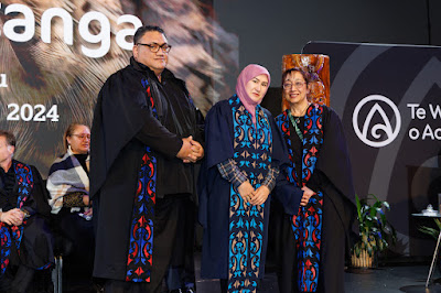 Photo from the TWoA Tāmaki Makaurau 2024 Graduations (Ceremony 6 @ 7pm), held at Church Unlimited, Glendene, Auckland, New Zealand on Wednesday, 26 June, 2024. Photo: Mike Walen / KeyImagery Photography. Copyright: © Te Wānanga o Aotearoa.