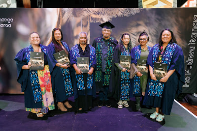 Photo from the TWoA Waiariki 2025 Graduation (Ōpōtiki), held at the De Luxe Theatre in Ōpōtiki, Bay of Plenty, New Zealand on Friday, 23 May, 2025. Photo: Mike Walen / KeyImagery Photography. Copyright: © 2025 Te Wānanga o Aotearoa.