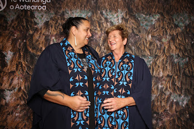 Booth photo from the TWoA Tainui 2023 Graduations (Ceremony 1 - Wednesday Morning), held at Hamilton Boys High School, Hamilton, Waikato, New Zealand on Wednesday, 19 April 2023. Photo: InstaBooth by KeyImagery Photography. Copyright: © Te Wānanga o Aotearoa.