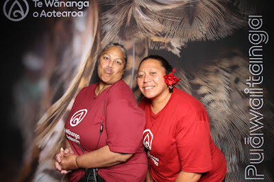 Booth photo from Ceremony 2 of the TWoA Tāmaki Makaurau 2025 Graduations (March 2025) held at the Mangere Arts Centre in Auckland, New Zealand on Wednesday, 12 March, 2025. Photo: InstaBooth by KeyImagery Photography. Copyright: © 2025 Te Wānanga o Aotearoa.