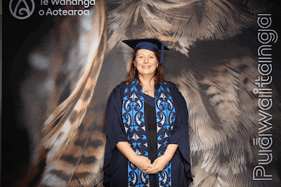 Booth photo from the TWoA Tainui 2025 Graduations (Ceremony 3 @ 10am) held at Claudelands Event Centre in Hamilton, Waikato, New Zealand on Wednesday, 30 April, 2025. Photography by InstaBooth / KeyImagery Photography. Copyright: © 2025 Te Wānanga o Aotearoa.