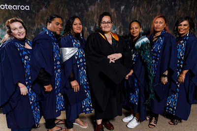 Photo from the TWoA Tainui 2021 Graduations (Friday - Ceremony 3),  held at Elim Church, Te Rapa, Hamilton, New Zealand. Taken: Friday 23 April 2021. Photo: Mike Walen / KeyImagery Photography. Copyright: © Te Wānanga o Aotearoa.