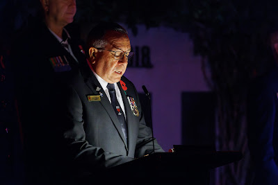 Photo from the Anzac Day 2025 Dawn Service held at Memorial Park in Hamilton, Waikato, New Zealand on Friday, 25 April, 2025. Photography by Mike Walen / KeyImagery Photography. Copyright: © 2025 Hamilton City Council.