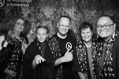 Booth photo from the TWoA Tainui 2023 Graduations (Ceremony 2 - Wednesday Afternoon), held at Hamilton Boys High School, Hamilton, Waikato, New Zealand on Wednesday, 19 April 2023. Photo: InstaBooth by KeyImagery Photography. Copyright: © Te Wānanga o Aotearoa.