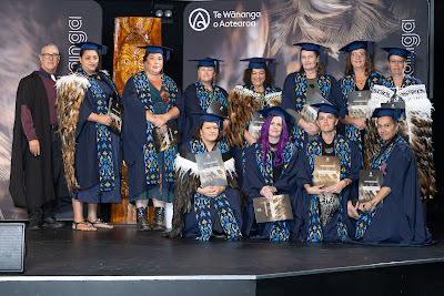 Photo from the TWoA Waiariki 2025 Graduation (Tauranga Moana), held at the Bethlehem Baptist Church in Tauranga, Bay of Plenty, New Zealand on Friday, 2 May, 2025. Photo by Alick Saunders for KeyImagery Photography. Copyright: © 2025 Te Wānanga o Aotearoa.