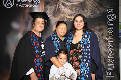 Booth photo from the TWoA Waiariki 2024 Graduations (Kawerau), held at Rautahi Marae, Kawerau, Bay of Plenty, New Zealand on Friday, 17 May, 2023. Photo: InstaBooth by KeyImagery Photography. Copyright: © Te Wānanga o Aotearoa.