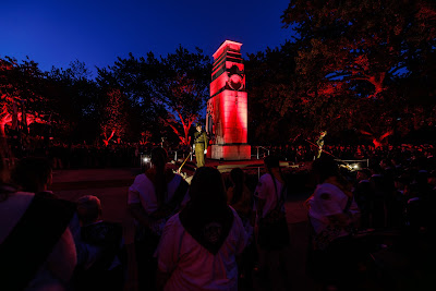 Photo from the Anzac Day 2025 Dawn Service held at Memorial Park in Hamilton, Waikato, New Zealand on Friday, 25 April, 2025. Photography by Mike Walen / KeyImagery Photography. Copyright: © 2025 Hamilton City Council.