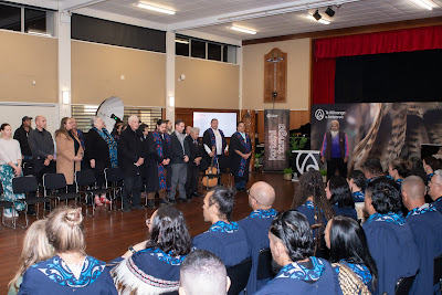 Photo from the TWoA Te Tai Tokerau 2024 Graduation (Kaitaia), held at Te Ahu in Kaitaia, Northland, New Zealand on Wednesday, 8 May, 2024. Photo by Alick Saunders for KeyImagery Photography. Copyright: © Te Wānanga o Aotearoa.