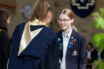 Photo from the Waikato Diocesan Senior Prize-giving 2023 held at Waikato Diocesan School for Girls, Hamilton, New Zealand, on Thursday 26 October 2023.  Photo: Mike Walen / KeyImagery Photography. Copyright: © Waikato Diocesan School for Girls.