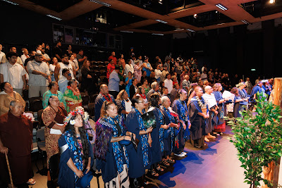Photo from Ceremony 2 of the TWoA Tāmaki Makaurau 2025 Graduations (March 2025) held at the Mangere Arts Centre in Auckland, New Zealand on Wednesday, 12 March, 2025. Photo by Mike Walen / KeyImagery Photography. Copyright: © 2025 Te Wānanga o Aotearoa.
