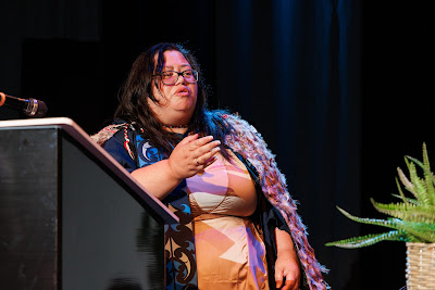 Photo from Ceremony 2 of the TWoA Tāmaki Makaurau 2025 Graduations (March 2025) held at the Mangere Arts Centre in Auckland, New Zealand on Wednesday, 12 March, 2025. Photo by Mike Walen / KeyImagery Photography. Copyright: © 2025 Te Wānanga o Aotearoa.