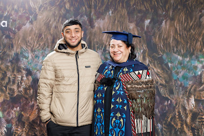 Photo from the TWoA Tainui 2022 Graduations (Mangakotukutuku), held at the Mangakotukutuku Campus, Hamilton, Waikato, New Zealand. Taken: Friday 9 September, 2022. Photo: Mike Walen / KeyImagery Photography. Copyright: © Te Wananga o Aotearoa.