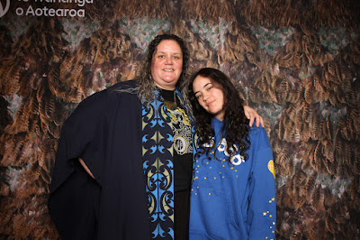 Booth photo from the TWoA Tainui 2023 Graduations (Ceremony 2 - Wednesday Afternoon), held at Hamilton Boys High School, Hamilton, Waikato, New Zealand on Wednesday, 19 April 2023. Photo: InstaBooth by KeyImagery Photography. Copyright: © Te Wānanga o Aotearoa.