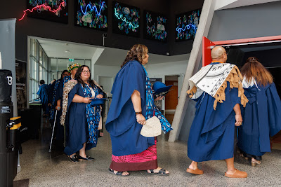 Photo from Ceremony 2 of the TWoA Tāmaki Makaurau 2025 Graduations (March 2025) held at the Mangere Arts Centre in Auckland, New Zealand on Wednesday, 12 March, 2025. Photo by Mike Walen / KeyImagery Photography. Copyright: © 2025 Te Wānanga o Aotearoa.