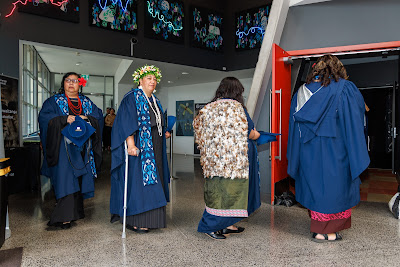 Photo from Ceremony 2 of the TWoA Tāmaki Makaurau 2025 Graduations (March 2025) held at the Mangere Arts Centre in Auckland, New Zealand on Wednesday, 12 March, 2025. Photo by Mike Walen / KeyImagery Photography. Copyright: © 2025 Te Wānanga o Aotearoa.