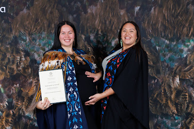 Photo from the TWoA Tāmaki Makaurau 2023 Graduations (Ceremony 5 @ 3pm), held at the Due Drop Events Centre, Manukau, Auckland, New Zealand on Thursday, 8 June, 2023. Photo: Mike Walen / KeyImagery Photography. Copyright: © Te Wānanga o Aotearoa.