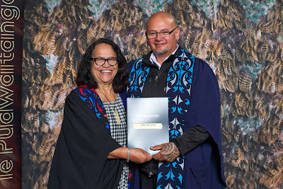 Photo from the TWoA Waiariki 2023 Graduations (Kawerau), held at  Rautahi Marae, Kawerau, Bay of Plenty, New Zealand on Friday, 2 June, 2023. Photo: Alick Saunders for KeyImagery Photography. Copyright: © Te Wānanga o Aotearoa.