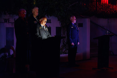 Photo from the Anzac Day 2025 Dawn Service held at Memorial Park in Hamilton, Waikato, New Zealand on Friday, 25 April, 2025. Photography by Mike Walen / KeyImagery Photography. Copyright: © 2025 Hamilton City Council.