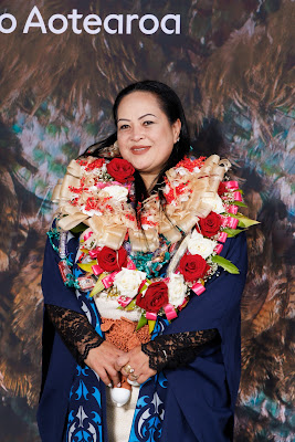 Photo from the TWoA Tāmaki Makaurau 2023 November Graduations (Ceremony 1 @ 1pm), held at the Due Drop Events Centre, Manukau, Auckland, New Zealand on Tuesday, 28 November, 2023. Photo: Mike Walen / KeyImagery Photography. Copyright: © Te Wānanga o Aotearoa.