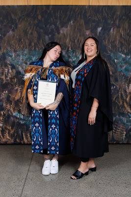 Photo from the TWoA Tāmaki Makaurau 2023 Graduations (Ceremony 5 @ 3pm), held at the Due Drop Events Centre, Manukau, Auckland, New Zealand on Thursday, 8 June, 2023. Photo: Mike Walen / KeyImagery Photography. Copyright: © Te Wānanga o Aotearoa.