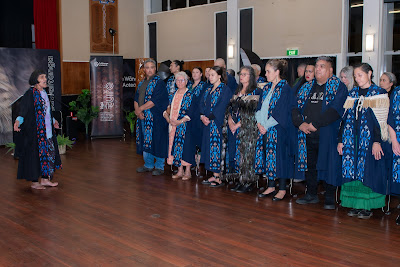 Photo from the TWoA Te Tai Tokerau 2024 Graduation (Kaitaia), held at Te Ahu in Kaitaia, Northland, New Zealand on Wednesday, 8 May, 2024. Photo by Alick Saunders for KeyImagery Photography. Copyright: © Te Wānanga o Aotearoa.