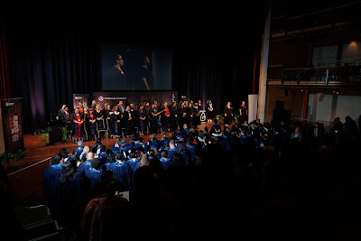 Photo from the TWoA Tāmaki Makaurau 2023 Graduations (Ceremony 1 @ 10am), held at the Due Drop Events Centre, Manukau, Auckland, New Zealand on Wednesday, 7 June, 2023. Photo: Mike Walen / KeyImagery Photography. Copyright: © Te Wānanga o Aotearoa.