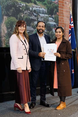 Photo from the HCC NZ Citizenship Ceremony 1 (Morning) held at The Atrium, Wintec/Te Pukenga, Hamilton, Waikato, New Zealand at 10:00am on Monday, 12 August, 2024. Photo: Mike Walen / KeyImagery Photography. Copyright: © Hamilton City Council.